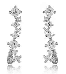 Melinda Maria Melinda Maria Серьги-клаймберы <br>Tracey Ear Crawlers  фото 1