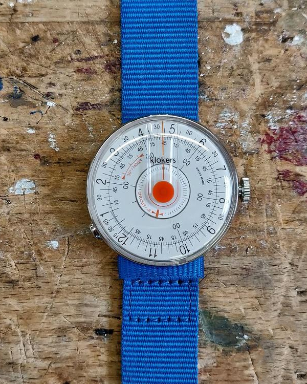 Klokers Ремень Klokers Blue Textile