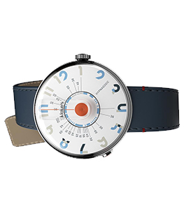 часы  KLOK 08 HYPNAGOGIQUE <br>- BLEU Navy  фото 2