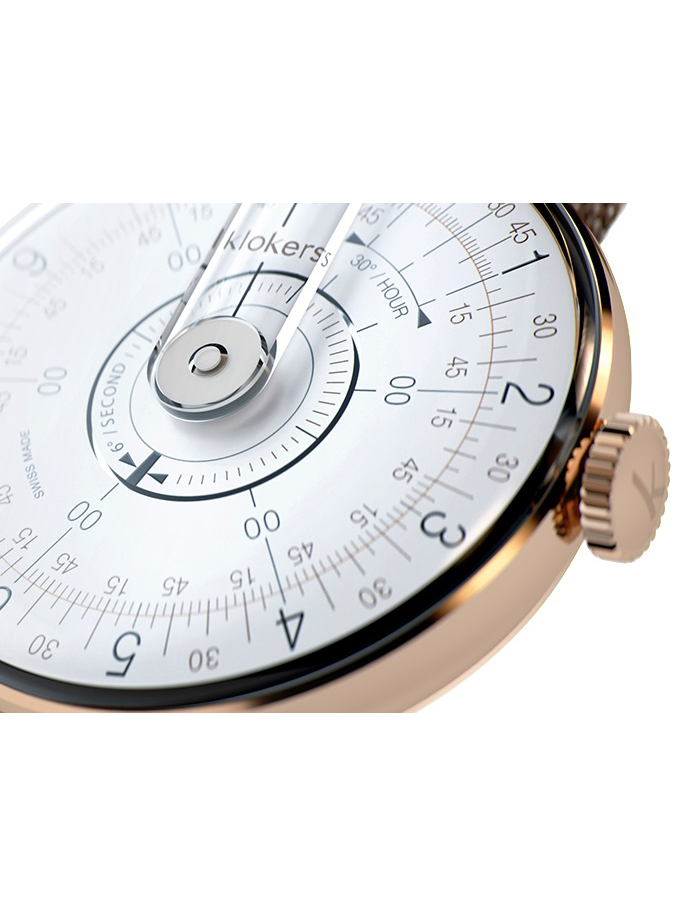Klokers KLOK-08 Rosegold Grey nylon