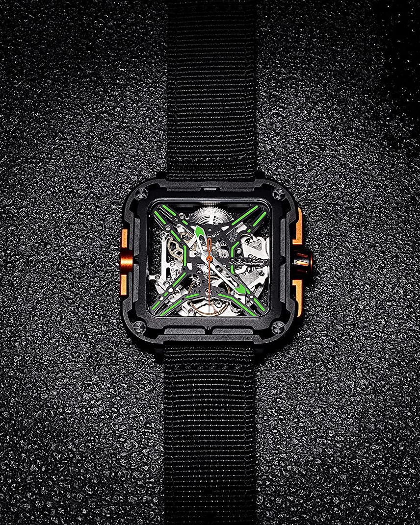 CIGA Design X Series Orange Automatic X011-BLOG-W25BK