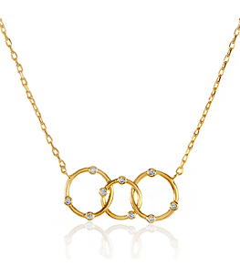 Melinda Maria Melinda Maria Колье <br>Triple Gold  фото 1