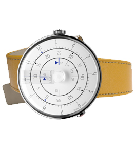 KLOK-01 MINIMAL WHITE Yellow 