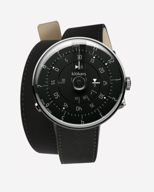 Klokers KLOK-01 MINIMAL BLACK black 420