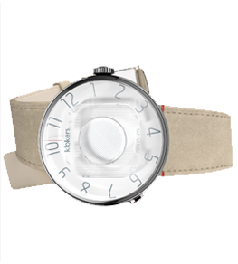 KLOK-08 MINIM WHITE Beige 