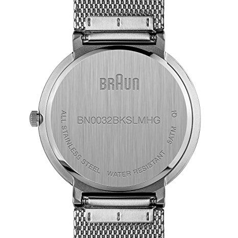 Braun часы BN0032 Steel black