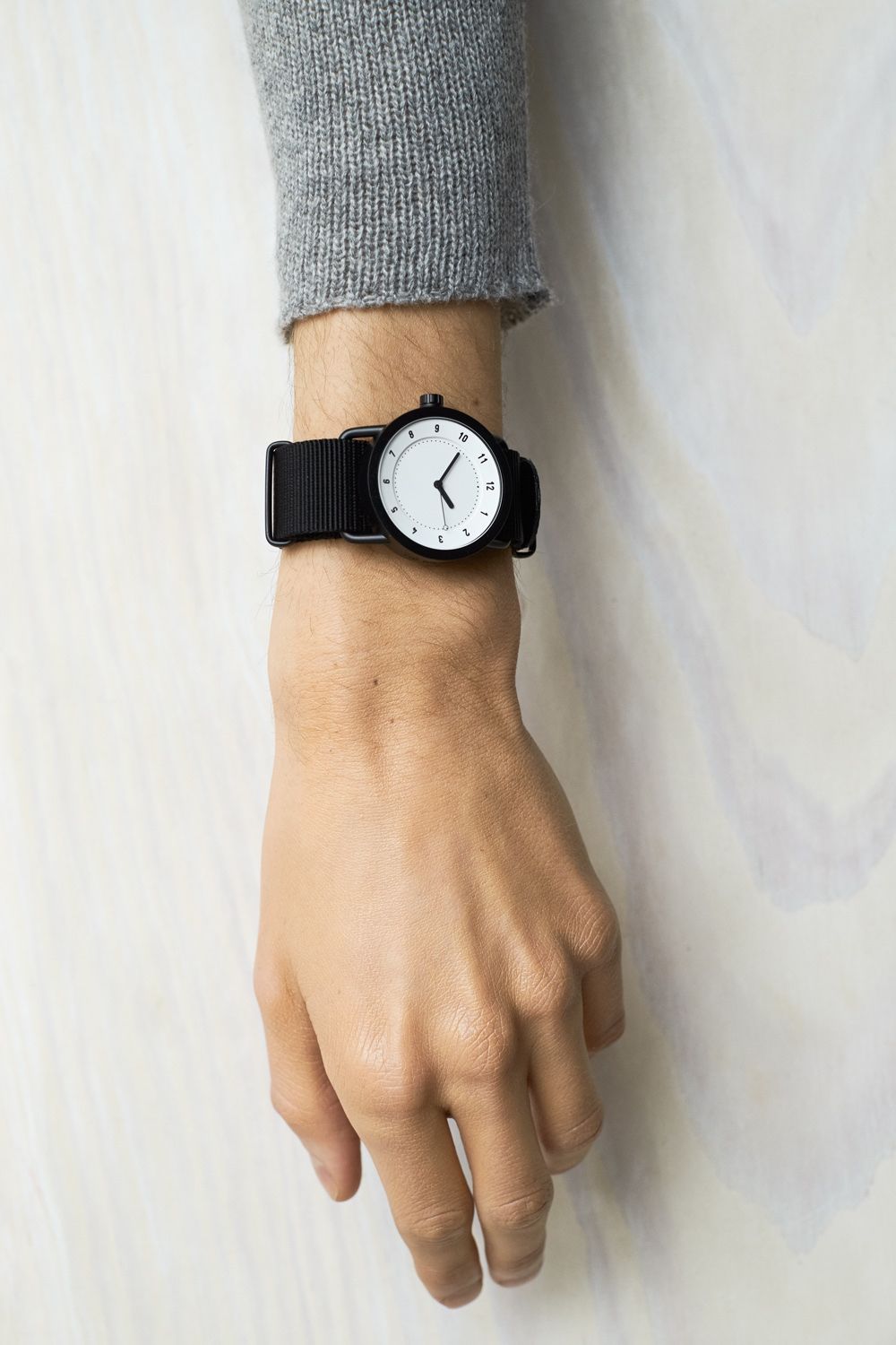 часы TID No.1 White Black Nylon 36 mm фото 5