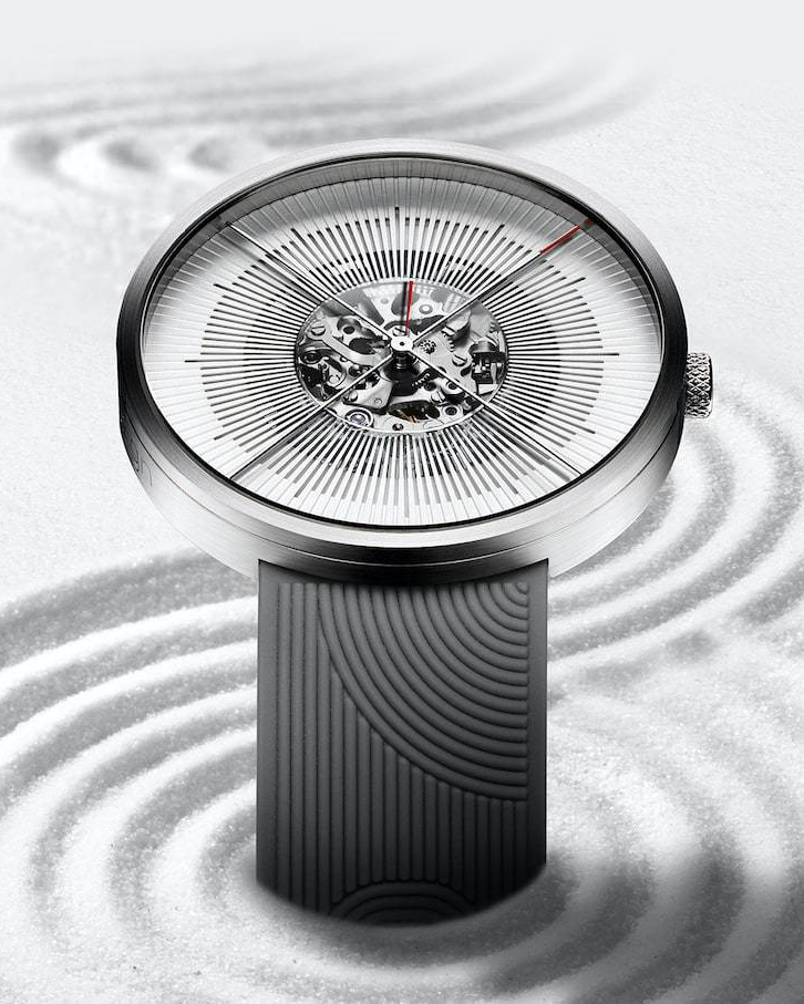 CIGA Design J SERIES ZEN silver automatic J011-SISI-W35