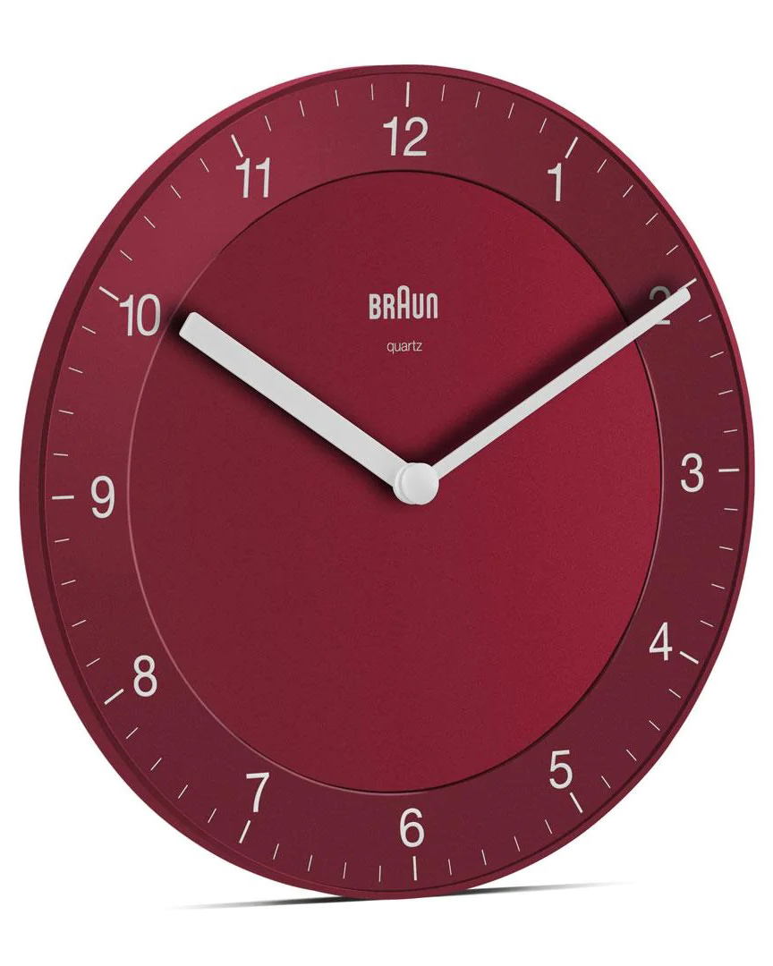 Braun Настенные часы BC06 Red