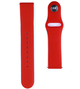 RED SILICONE BAND