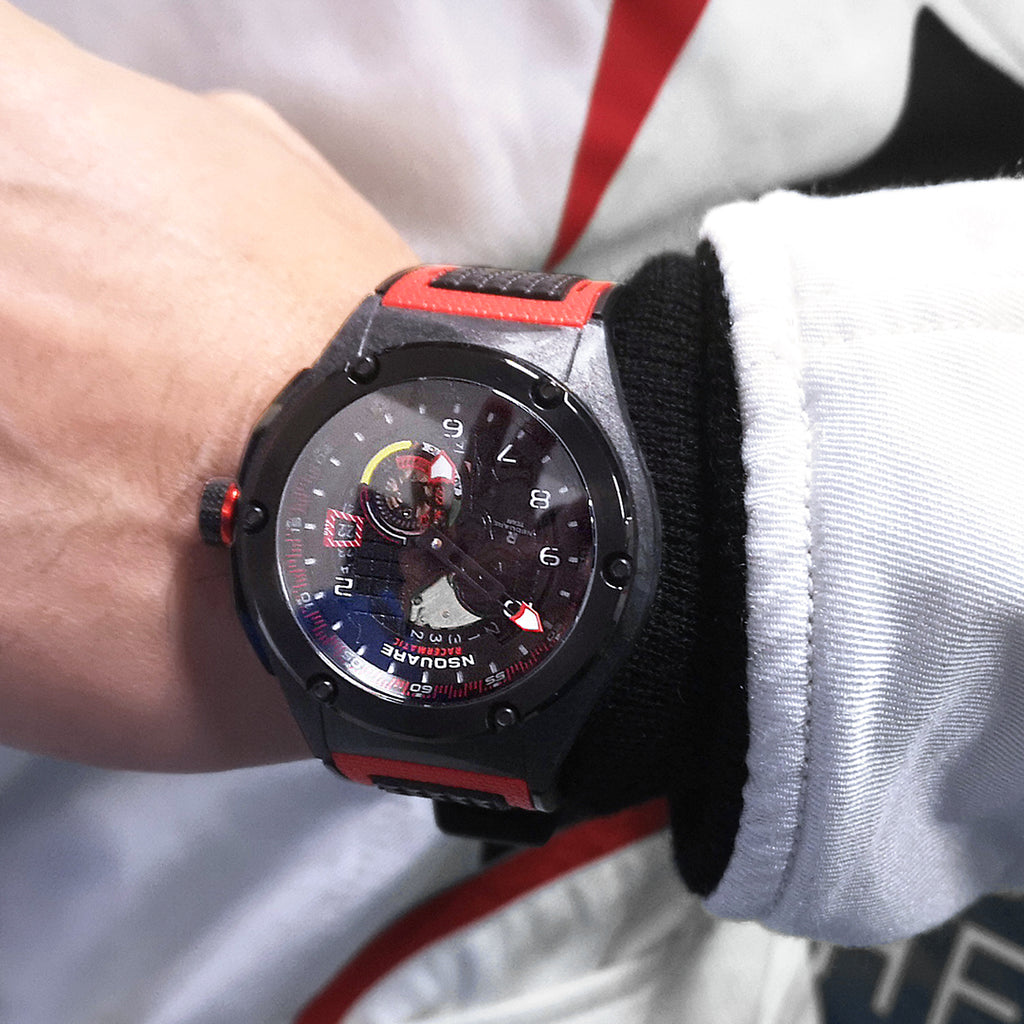 часы NSQUARE Racermatic Red Black N38.1 фото 8