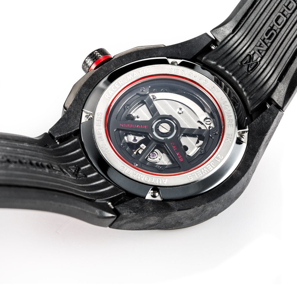 часы NSQUARE Racermatic Red Black N38.1 фото 7