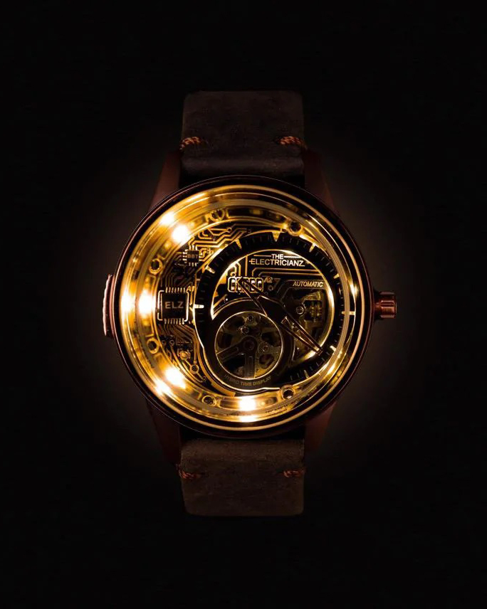 The Electricianz THE HYBRID E-CIRCUIT BRONZE ZZ-B1C/05-CLC Automatic