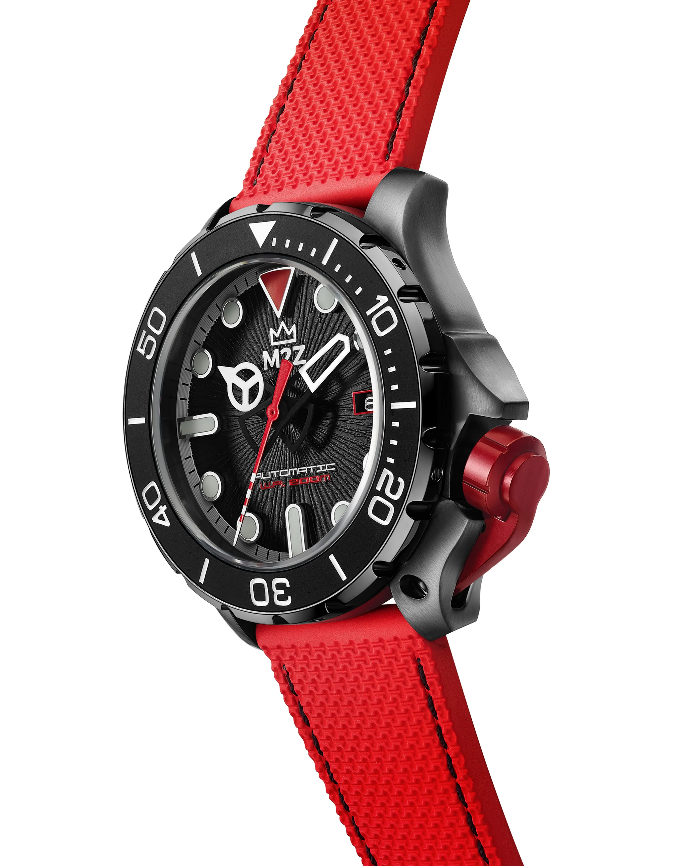 M2Z Watches DIVER WATCH 200 - 005 RED