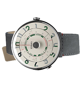 часы  KLOK-01 VERTE Hypnagogic <br>grey  фото 2