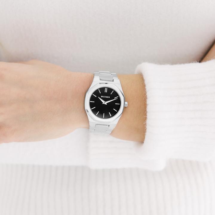 Millner Oxford S Silver Black