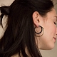 SOKO SOKO Серьги mixed material gio hoops