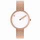 Picto Picto 30 mm White / Rose Gold Polished