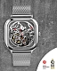 часы CIGA Design FULL HOLLOW AUTOMATIC Silver фото 7