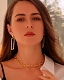 A B Art Jewelry A B Art колье-цепочка из золота Chains Link