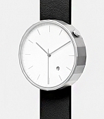 Chi and chi Polygon watch Silver Black фото 1
