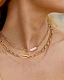 A B Art Jewelry A B Art колье-цепочка из золота Chains Link