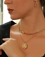 A B Art Jewelry A B Art колье с кулоном из золота Heart of the Ocean Basic