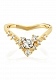 Melinda Maria Melinda Maria Кольцо Kendall Gold 16-16,5 размер