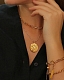 A B Art Jewelry A B Art колье с кулоном из золота Heart of the Ocean Basic
