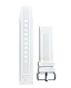 The Electricianz Ремешок WHITE EMBOSSED RUBBER 20 mm