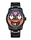 OBLVLO JOKER BLACK STEEL AUTOMATIC