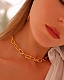 A B Art Jewelry A B Art колье-цепочка из золота Chains Link