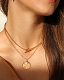 A B Art Jewelry A B Art колье с кулоном из золота Heart of the Ocean Basic