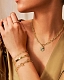 A B Art Jewelry A B Art браслет-цепочка из золота Small Chain
