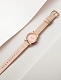 TID No.4 Rose Gold leather 28 mm