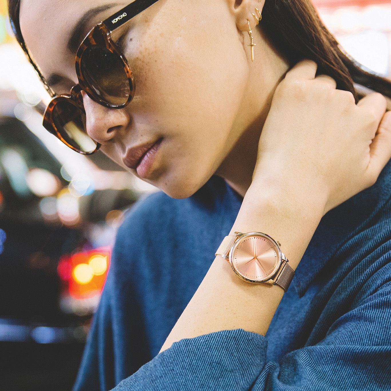 Komono Estelle Royale Rose Gold