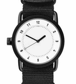 No.1 White Black Nylon 36 mm 