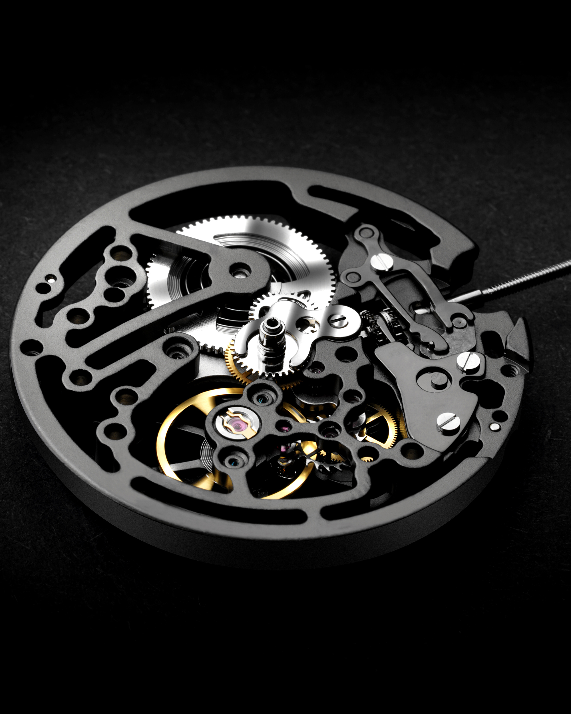 CIGA Design FULL HOLLOW AUTOMATIC Black  Z011-BLBL-W13
