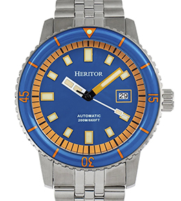 HERITOR Edgard <br>Blue Automatic 