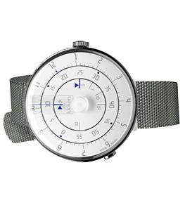 KLOK-01 Minimal White Mesh 