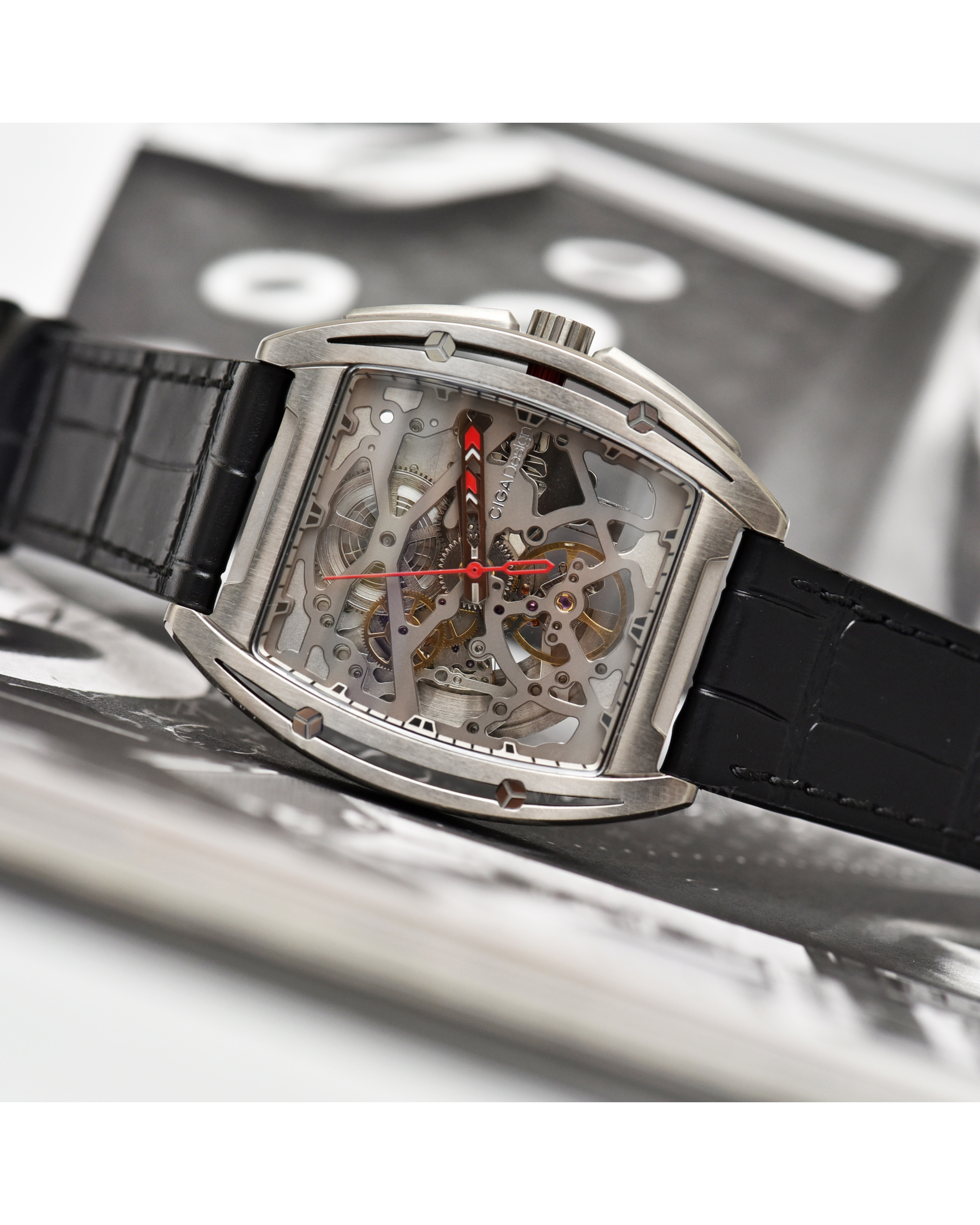 часы CIGA Design Z-SERIES TITANIUM BLACK Automatic Z031-TITI-W15BK фото 17