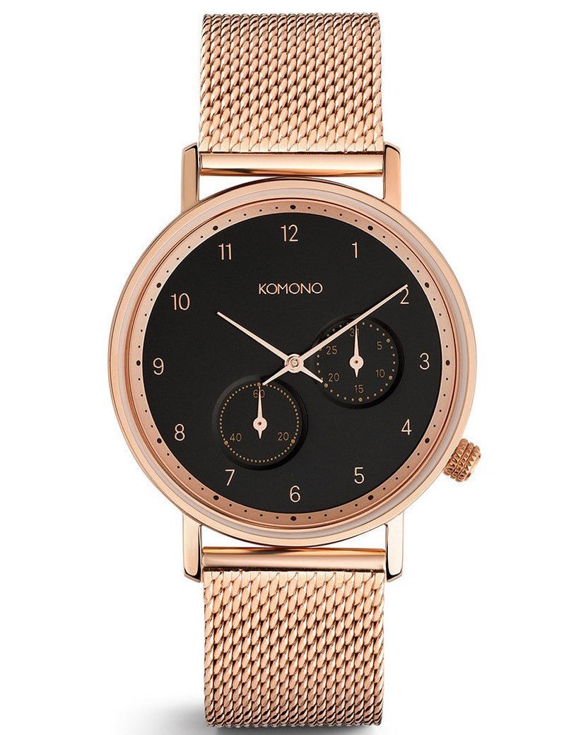 Komono Walther Rose Gold Mesh
