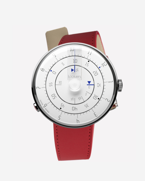 Klokers KLOK-01 MINIMAL WHITE RED