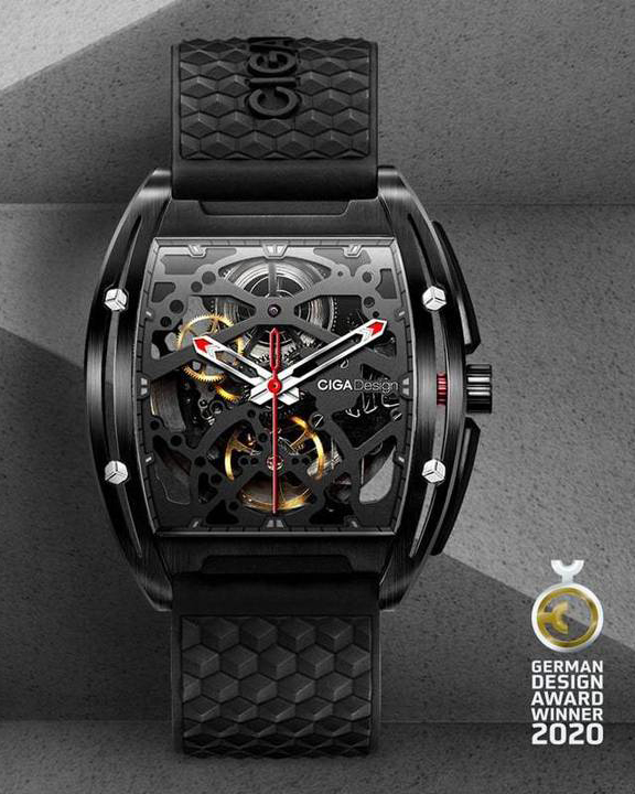 CIGA Design Z SERIES DLC Automatic Z031-BLBL-W15BK