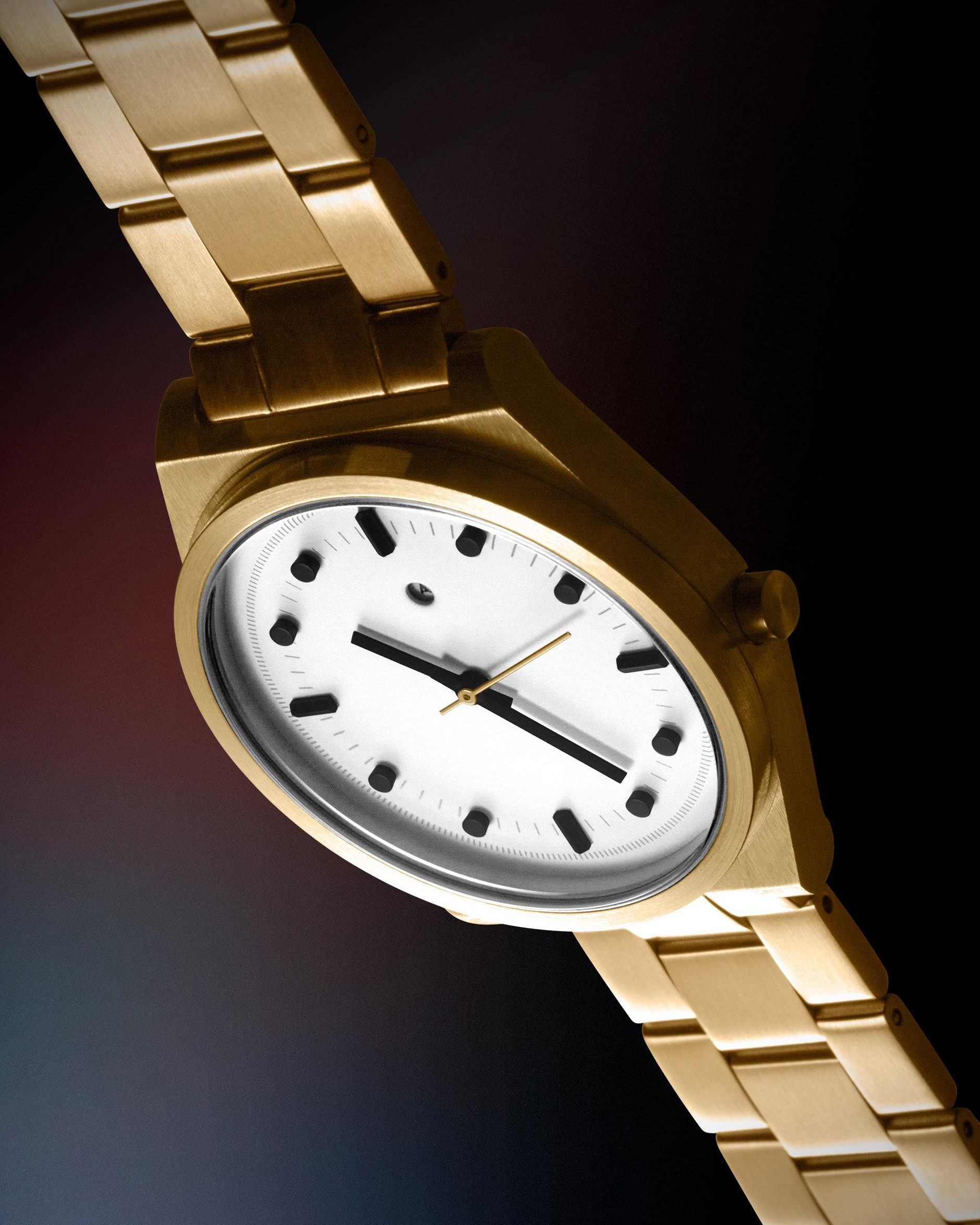 часы AÃRK Logo Gold фото 5