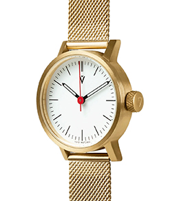 V03p Lady Gold White Mesh 