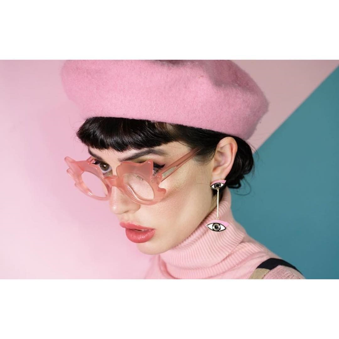 Jennifer Loiselle Jennifer Loiselle Серьги EYE SEE YOU BAR DROP