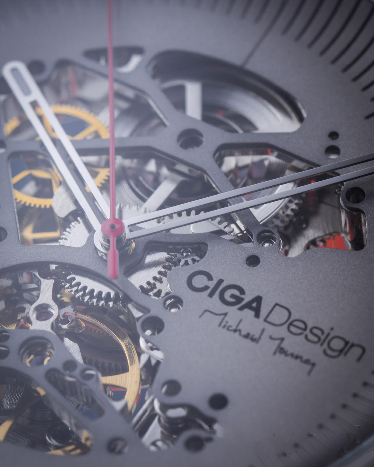 часы CIGA Design MICHAEL YOUNG SERIES TITANIUM EDITION RED AUTOMATIC M031-TITI-W15RE фото 8