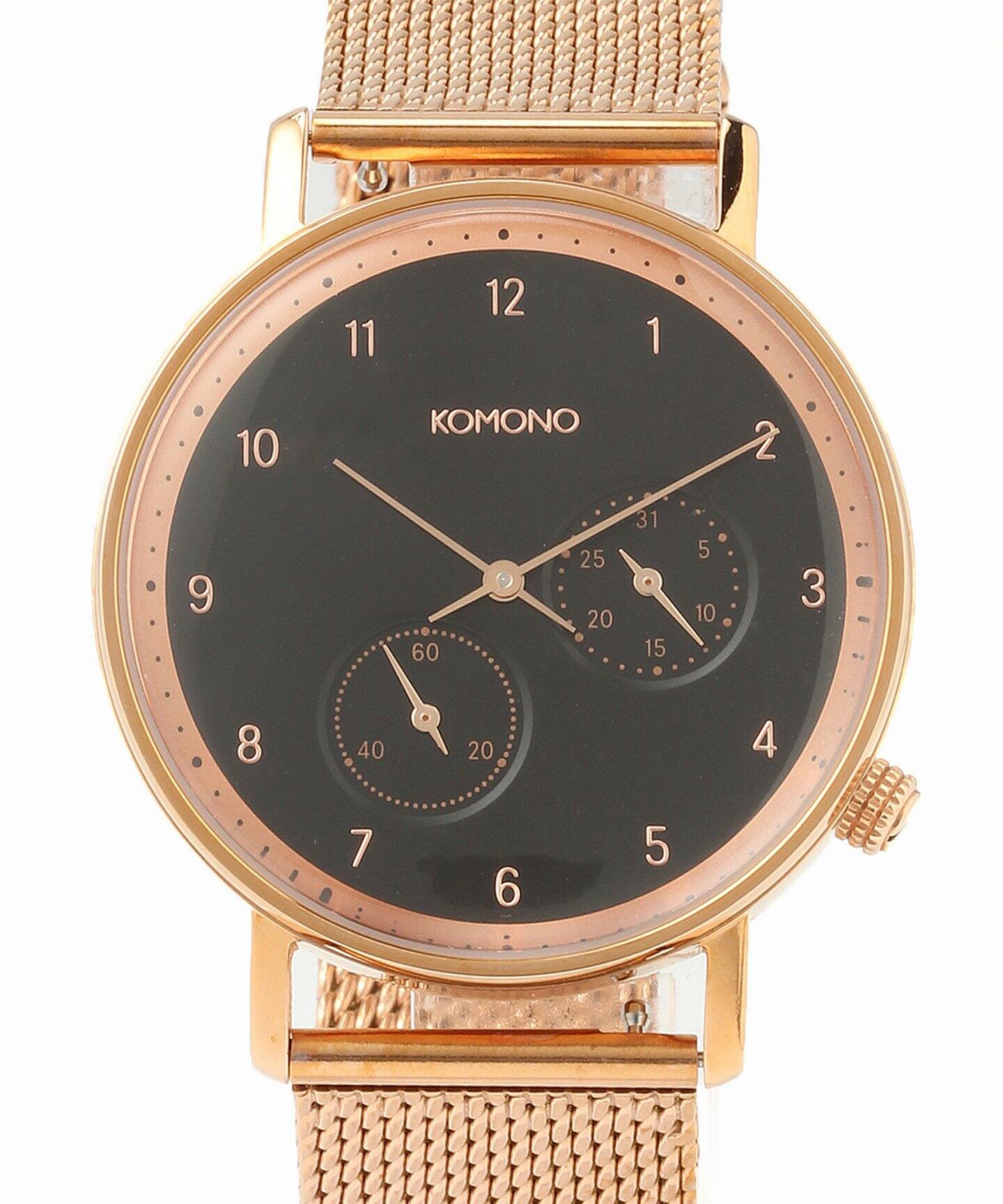 Komono Walther Rose Gold Mesh