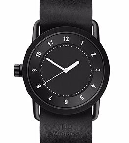 No.1 Black Leather 36 mm 